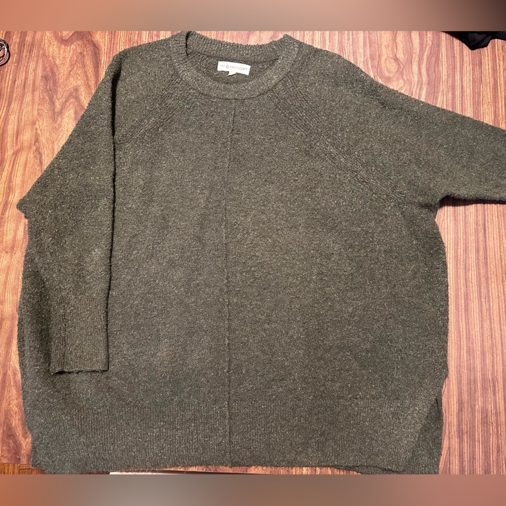 Lou and Grey poncho sweater